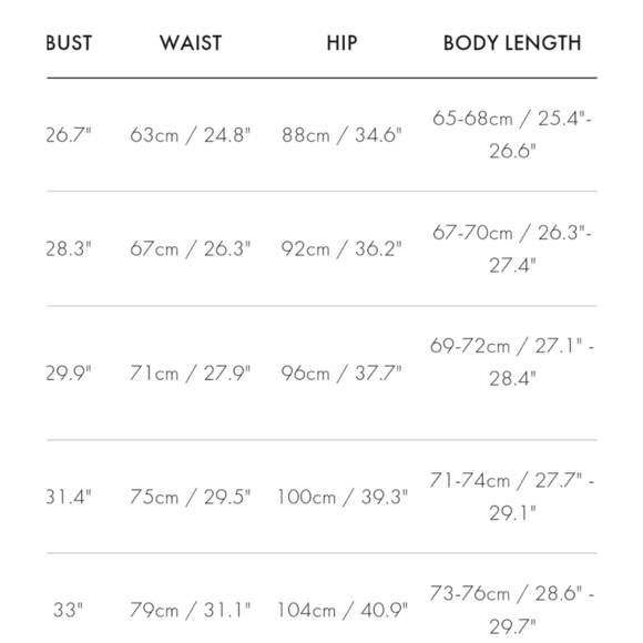 New It's Now Cool The Contour Mocha Bodysuit / Swimsuit NWT Small - Picture 10 of 16